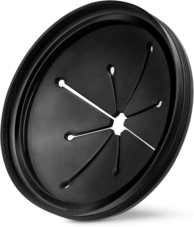 Garbage Disposal Splash Guard Sink Baffle, Food Waste Disposer Parts Accessories, Multi-Function Drain Plugs for Garbage Disposals, 3 3/8 Inch by CLEESINK