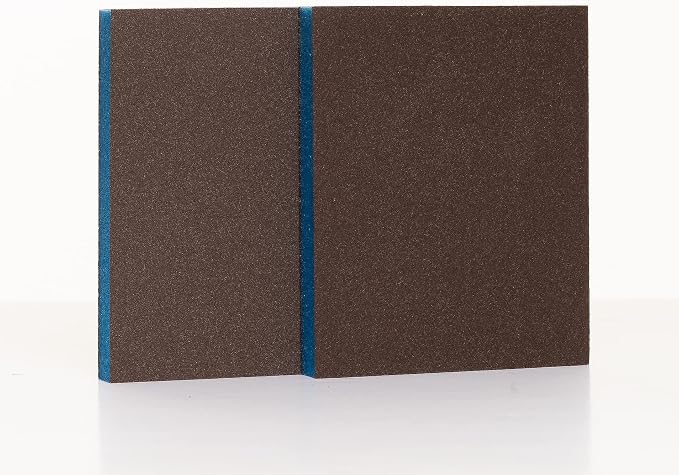 Geist. Double Sided Sanding & Finishing Pads | for use on Leather, Alcantara, Vinyl, Wood, Paints, fillers and Plastic Materials |  to Smooth and Prepare Surfaces | Pack of 2