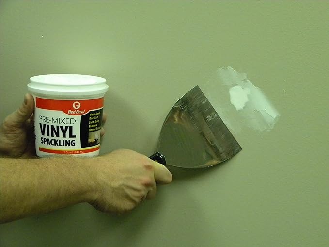 Red Devil 0534 Pre-Mixed Vinyl Spackling, 1 Quart