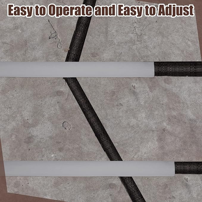 Kingdder Concrete Expansion Joint Filler Driveway Crack Filler Flexible EPDM Rubber Strip for Concrete Crack Repair Replacement Weather Aging Resistance Expansion Joint(1/2'' Wide, 120 ft Long)