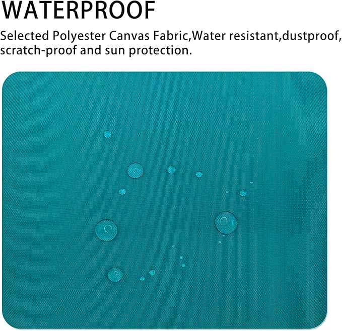 Gheeidau Canvas Repair Patch 9×11 Inch 3Pcs Waterproof Self-Adhesive Fabric Repair Patch for Tents,Boat Cover,Pop Up Canopy,Patio,Bags,Car Seats,Sofas,Furniture Cover(Moss Green)