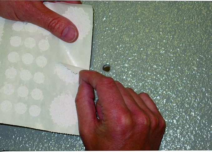 Stepsaver Products USA Made Mini Patch Smooth Wall Repair Kit. Repair Nail and Wall Anchor Sized Holes (1) Pack Provides 54 Small Hole Repair Patches.
