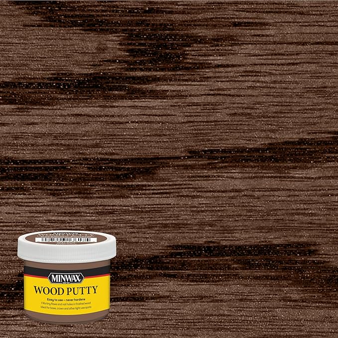 Minwax Wood Putty, Walnut, 3.75 oz. (Pack of 2)