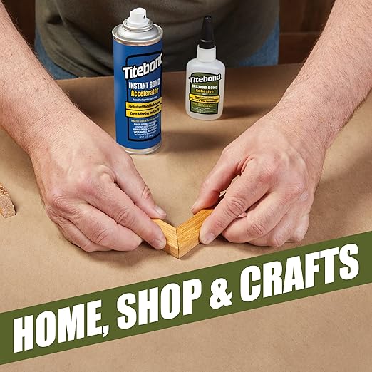 Titebond Instant Bond Wood Adhesive Thick, 2 oz.