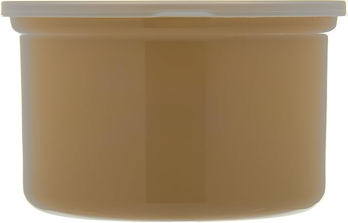 Carlisle FoodService Products Classic Round Storage Container Crock with Lid for Kitchen, Restaurants, Home, Plastic, 1.5 Quarts, Beige, (Pack of 6)