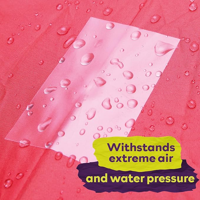 ATack Fabric and Vinyl Tear Repair Tape, Clear, 3-Inches by 20-Inches (2-Set), Waterproof Vinyl Repair Hole Patch Kit for Tent, Exercise Ball, Kayak, Inflatable Bed, Pool Float, and Airbed Mattress