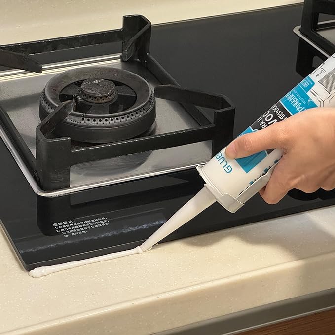 Bates- Caulking Silicone Gun, 10:1 Thrust Ratio, Hand Caulking Guns, No Drip