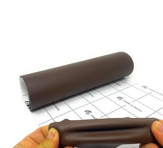 Leather Repair Tape – 12 X 48 inches Self Adhesive Waterproof Flexible Repair Patch Kit for Sofa Seating Couch Car Seat Drivers Seat Furniture Chair Leather Goods Brown