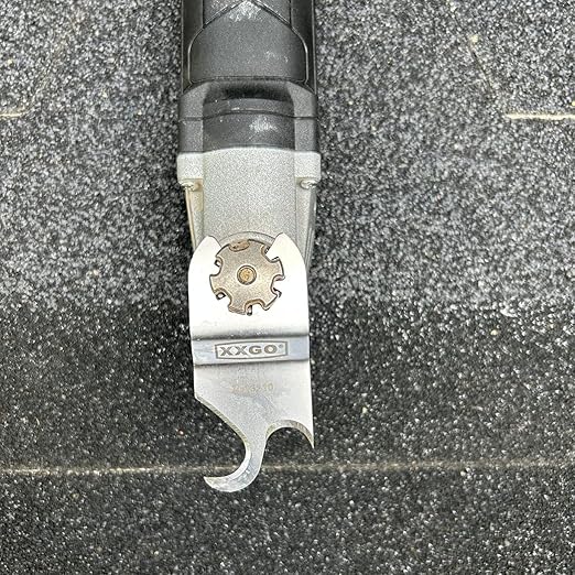 XXGO 3 Pcs Oscillating Multi Tool Knife Blade for Cutting Roofing Asphalt Shingles PVC Floor Carpet Cardboard XG3310
