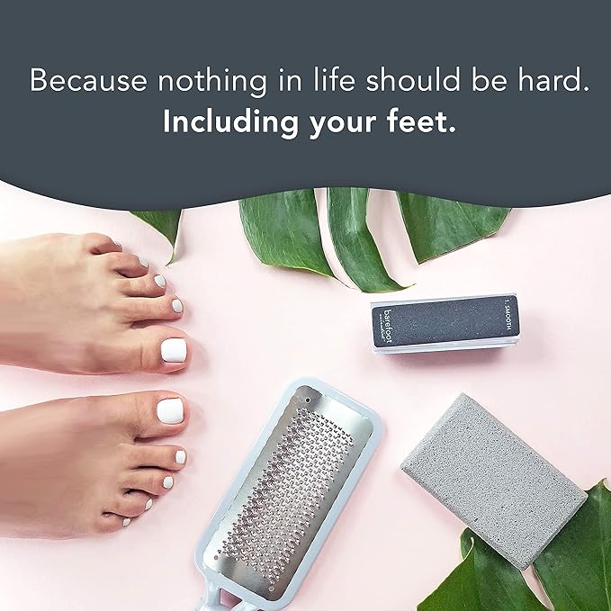 Barefoot Scientist The Gratest Professional Micro-Grated XL Rasp, Remove Hard Skin and Calluses, Relieve Dry, Cracked Heels