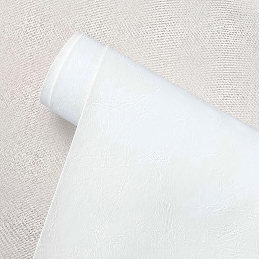 Leather Repair Patch for Couches 20 x 138 cm White 1 Roll Large Self-Adhesive refinisher cuttable reupholster Tape Patches kit for Couch Car Seats Furniture Sofa Vinyl Chairs Shoes Fabric Fix