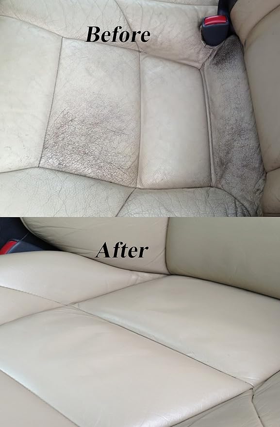 Furniture Leather Max Leather Refinish and Restorer 4 Oz Jar (Leather Repair) (Leather Restore) (Vinyl Repair) (Scarlett Red)