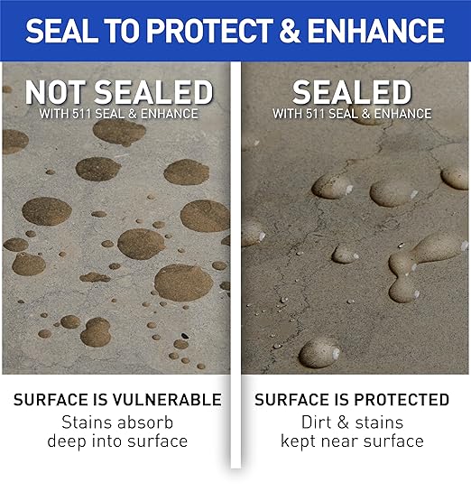 Miracle Sealants 511 Seal & Enhance Premium Enhancing Sealer for Stone & Tile, Pint
