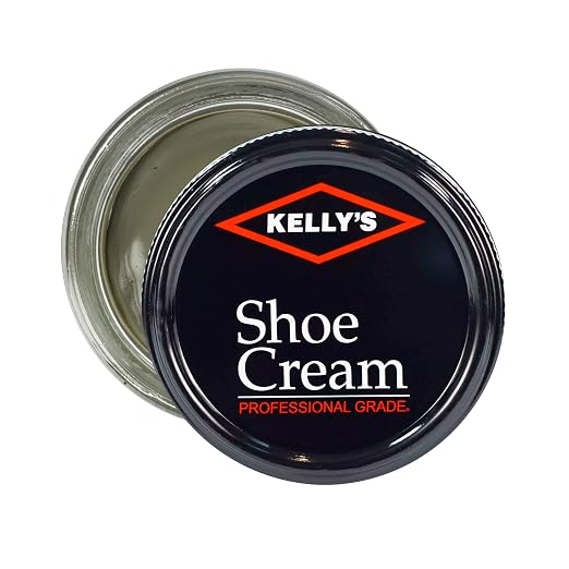 Kelly's Olive Shoe Polish 1.5 oz - Professional Leather Shoe Cream