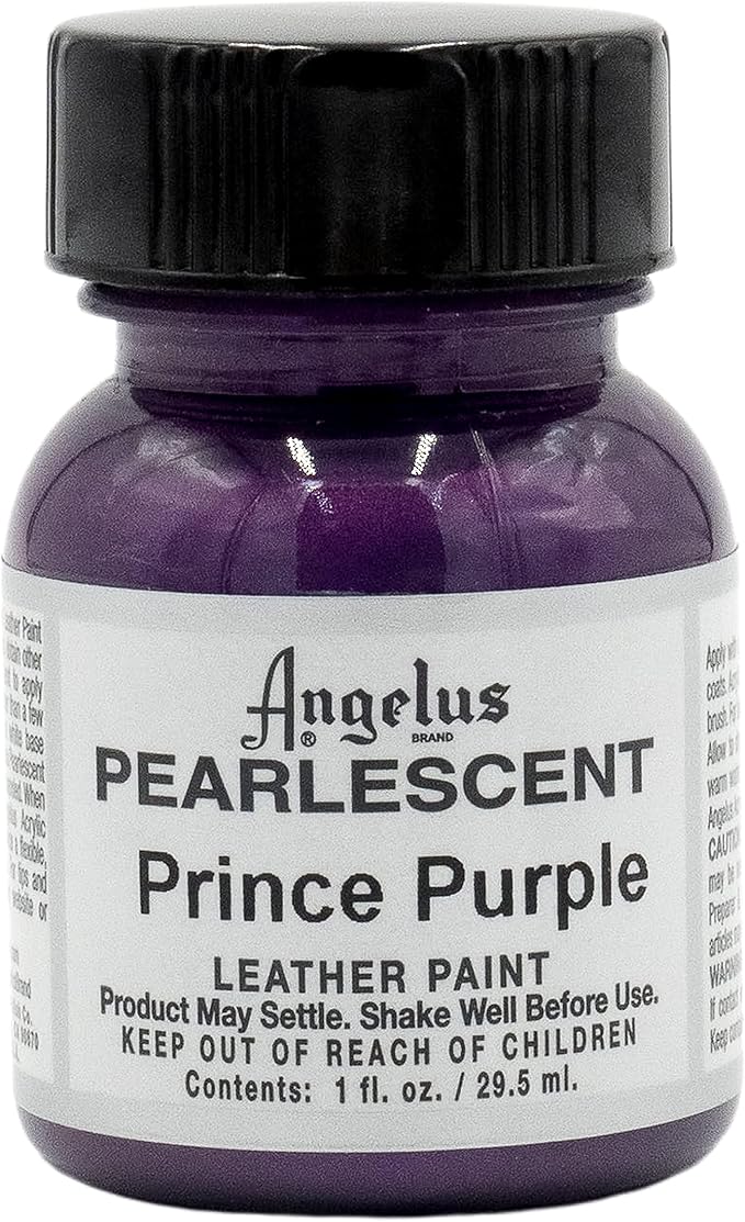 Angelus 1 oz Leather Paint, 1 Fl Oz (Pack of 1), Prince Purple