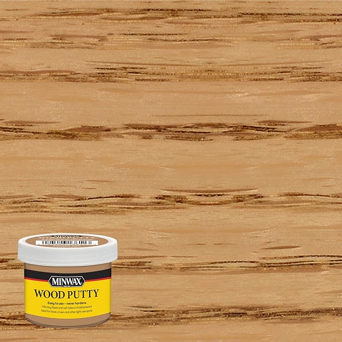 Minwax Wood Putty, Golden Oak, 3.75 oz.