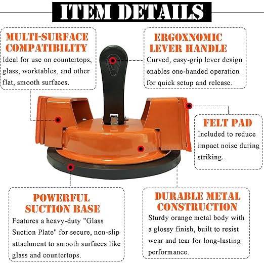 Floor Gap Fixer Tool for Laminate Floor, Professional Flooring Gap Repair Gaps Fixing Tool with 2PCS Felt Pads, Perfect for Smooth Surfaces Wood, Tile, Vinyl