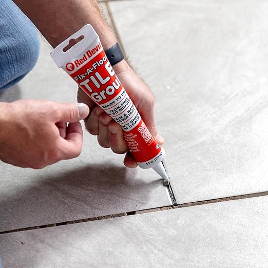 Fix-A-Floor Tile Grout - White - 5.5oz. Squeeze Tube
