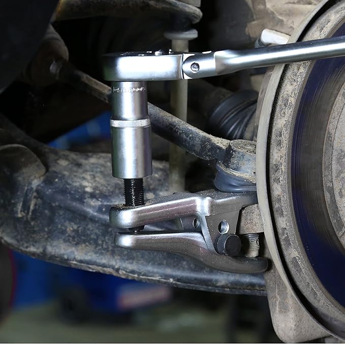 OEMTOOLS 37308 Ball Joint Separator, Adjustable 1 1/8 to 2 1/8 Inch Range, 3/4 Inch Forcing Bolt, Easy Puller Tool for Front Wheel Drive Vehicles