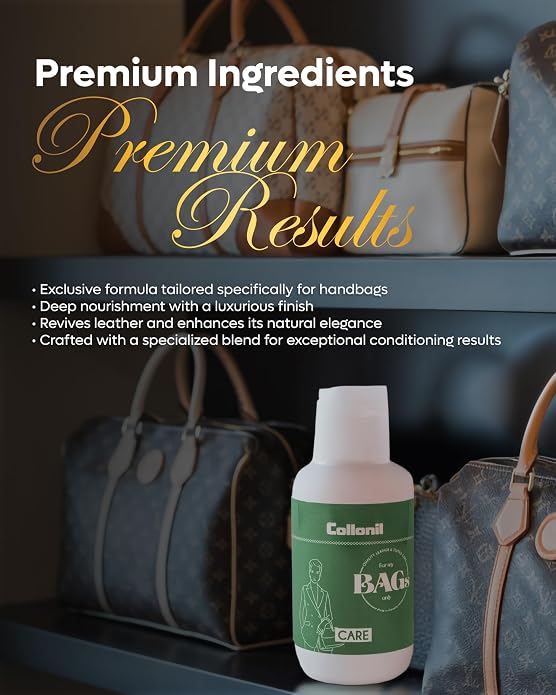 Collonil For MyBAGs Only Intensive Care 3.38 fl oz – Premium Leather Care for Handbags & Accessories – Exotic Leather Conditioner & Moisturizer – Nourishing Regeneration – Made in Germany
