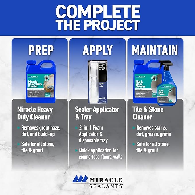 Miracle Sealants Sealer Applicator & Tray for Tile, Stone & Grout Sealers