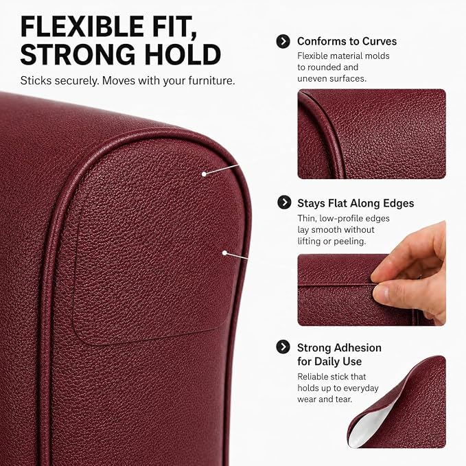 Self Adhesive Leather Repair Patch 24x54 Inch, Large Vinyl Repair Kit | Leather Tape for Furniture, Couch, Sofa, Car Seats. Waterproof, Strong Adhesion, Easy Cut Pleather Patch Waterproof Scratch
