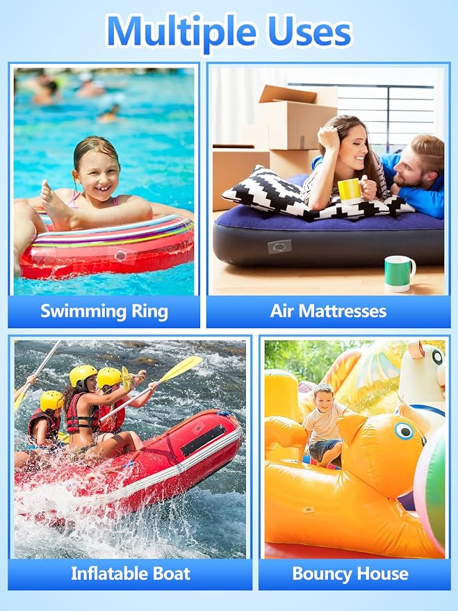 7ft x 3.2in Inflatable Patch Repair Kit, Strong Adhesive & Cuttable Waterproof TPU Pool Patch Repair Kit for Swimming Pool, Air Mattress, Bounce House, Swimming Ring, Inflatable Toys, Tent