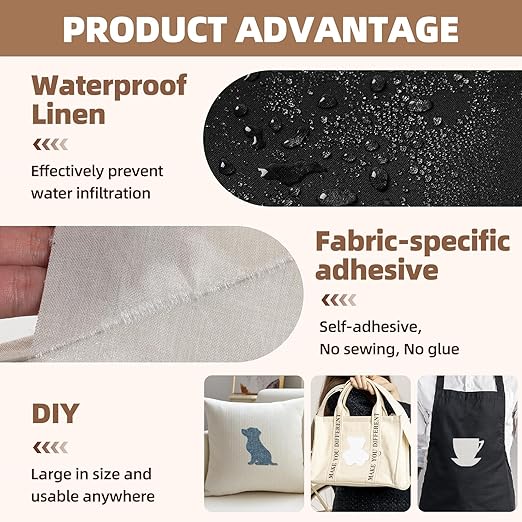 Fabric Repair Patch, Fabric Large Repair Tape, Self-Adhesive Patches for Furniture, Sofa, Car Interior, Shoes, Hand Bag, Clothing (Dark Blue, 3.5X79 Inch)