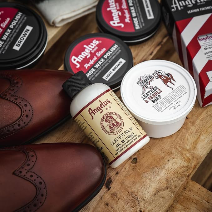 Angelus Leather Conditioning Balm, 4oz bottle (210-04-000)