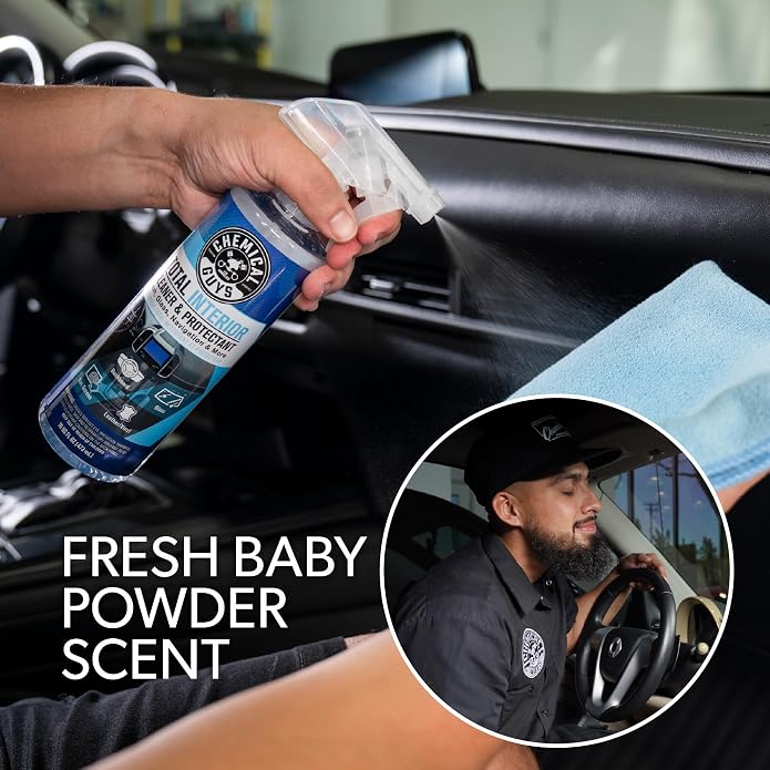 Chemical Guys Leather Cleaning And Conditioning Kit With Storage Bag Total Interior Cleaner Microfiber Towels And Applicators Giftable Car And Home Care Set