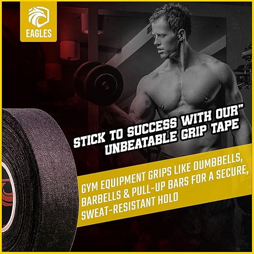 Hockey Tape Navy Blue 1inch Grip Tape 2 Roll Athletic Sports Tape Water-Resistan Multipurpose Cloth Tape for Lacrosse Baseball & Softball Bats, Pullup Bars, Sports Gift Gymnastics Bar Wrist Ankle