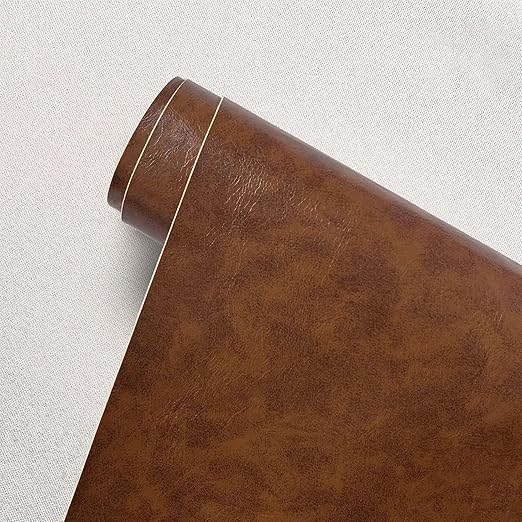Large Leather Repair Patch for Couches 100 x 138 cm Leather Repair Tape Self,Repair Patch Self Adhesive Waterproof for Couches, Furniture, Kitchen Cabinets, Car Seats Brown