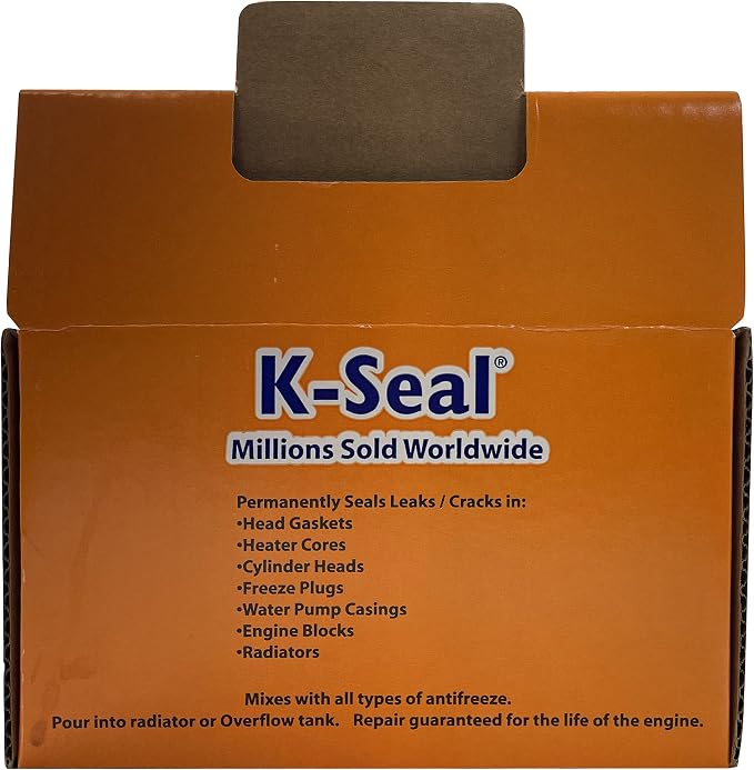 K Seal Multi Purpose One Step Permanent Coolant Leak Repair 8 oz Gasket Radiator