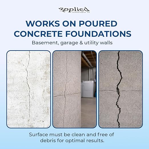 20' Fast Set Foundation Crack Repair Injection Kit, Hydra Stop 300 Expanding Polyurethane Foam Concrete Crack Filler, Basement Wall Leak Sealant, Waterproof Repair System for Wet Basement Solutions
