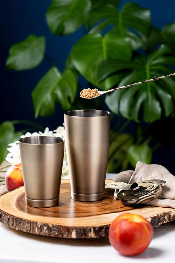 Barfly Basics Cocktail Set, 5-Piece, Antique Gold