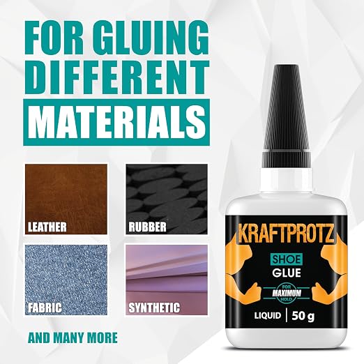 Shoe Glue Liquid 1.76 oz XXL – for Sole Separation, Cracks & Seams in Sneakers, Boots & Work Shoes – Waterproof, Fast-Drying CA Bond for Leather, Rubber & Vinyl – Thin Cyanoacrylate