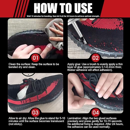 Contact Cement Adhesive, 6 OZ Contact Cement with Brush - Waterproof & Heat-Resistant, Instant Strong Bond for Wood, Metal, Leather, Laminate - Ideal for Carpentry, Shoe Repair & DIY Projects