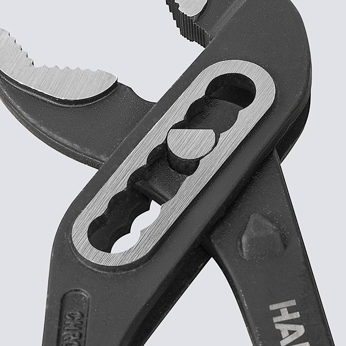 HAUTMEC Water Pump Pliers Set, Wider Opening,Groove Joint Pliers with Curved Jaw and Quick Adjustment Lock for Gripping,Repair,Nuts,Bolts, Pipe,12/10/7 Inch HT0323