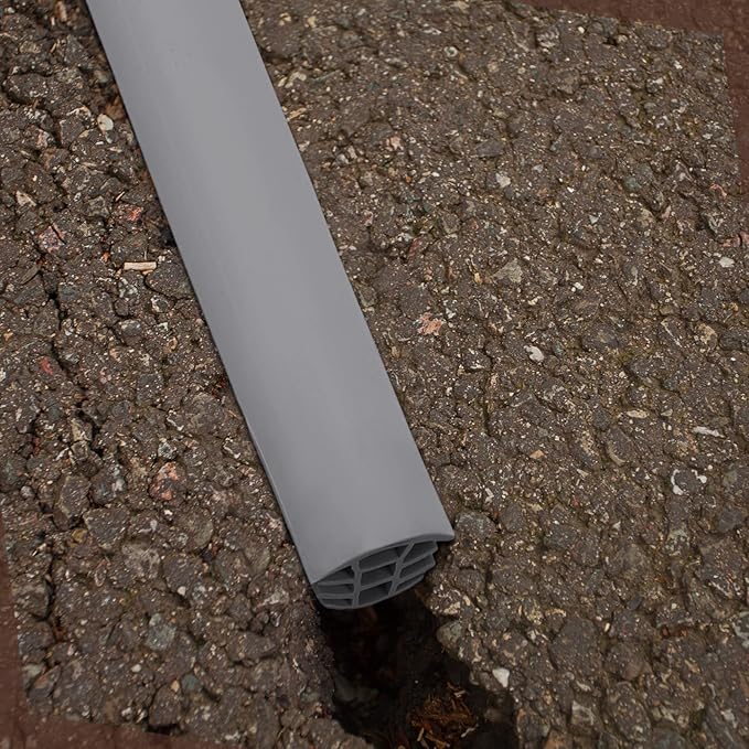 Kingdder Concrete Expansion Joint Filler Driveway Crack Filler Flexible EPDM Rubber Strip for Concrete Crack Repair Replacement Weather Aging Resistance Expansion Joint(1'' Wide, 100 ft Long)