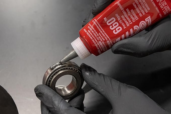 LOCTITE 660 Automotive Press Fit Repair – High Strength, Quick Cure, for Worn Parts, Prevents Loosening and Leakage - 50 ml, 1 Pack