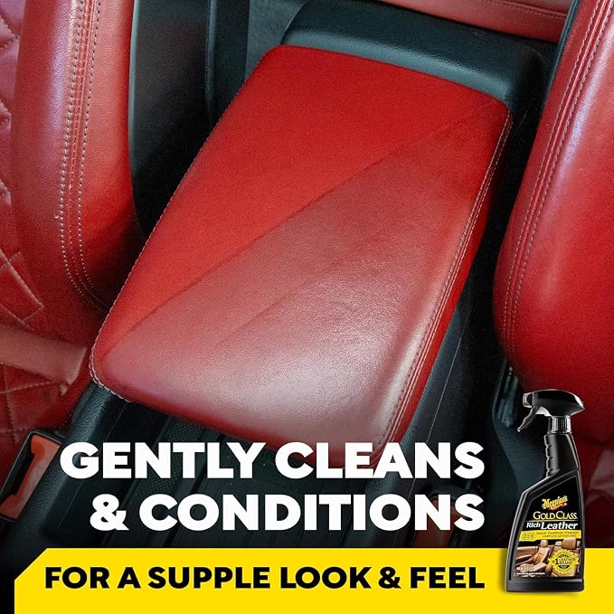 Meguiar's Gold Class Rich Leather Spray (15.2 oz.) - (Case of 6)