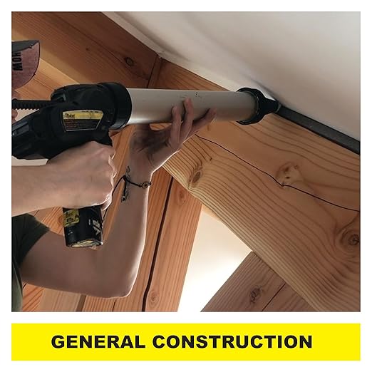 Albion Engineering E12S20 B-Line Cordless Sausage Caulking Gun, No Drip, 12V, 20 oz