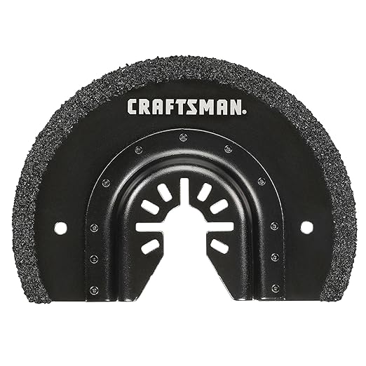 CRAFTSMAN Carbide Oscillating Tool Blade, Grout Removal Blade (CMAO400)