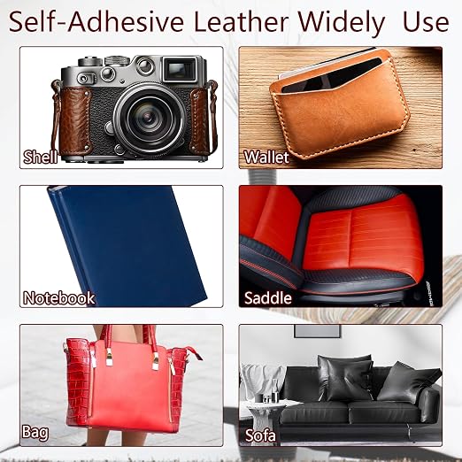 Khaki Leather Repair Patch, 39.3 x 19.6 Inch Self Adhesive Leather Repair Tape, Large Vinyl Leather Repair Kit for Furniture, Car Seats, Sofats, Couch, Office Chair