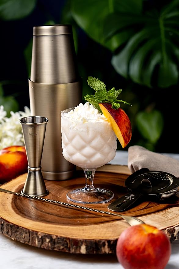 Barfly Basics Cocktail Set, 5-Piece, Antique Gold