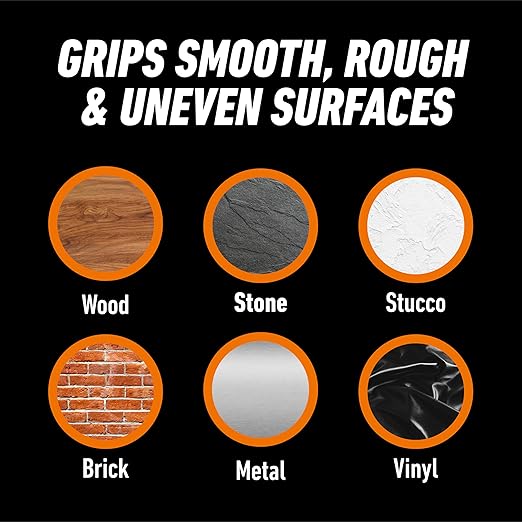 Gorilla Duct Tape, Black Tape, 1.88" x 50 yd (Pack of 6) - Heavy Duty and Weather Resistant for Indoor or Outdoor