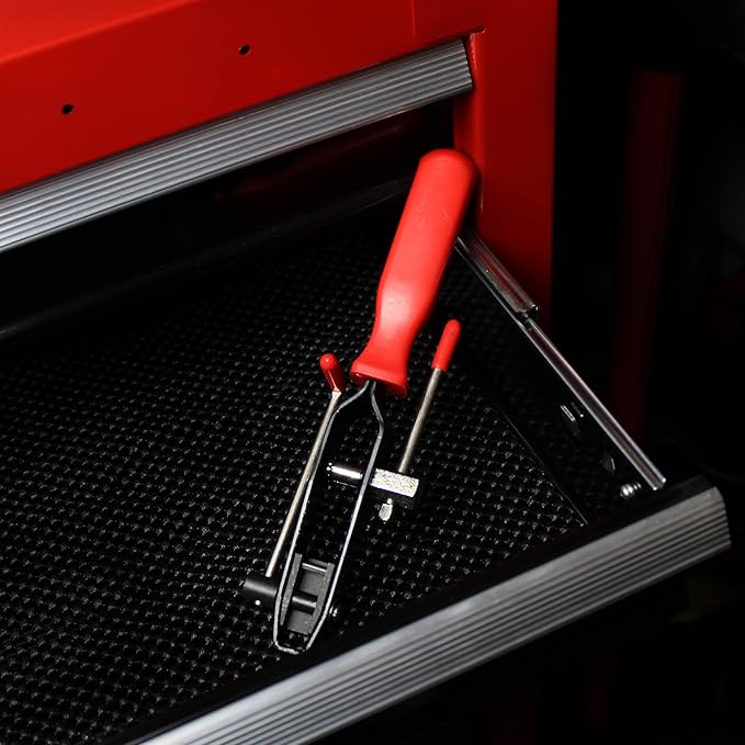 ABN CV Joint Ear Clamp Banding Tool & Boot Crimp Pliers 2-Piece Kit 10mm Fuel, Cooling System, Vacuum Hose Clamping Set
