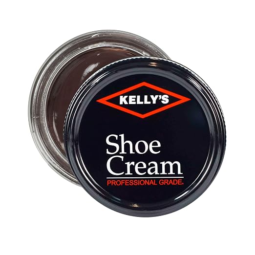 Kelly's Dusky Brown Shoe Polish 1.5 oz - Professional Leather Shoe Cream