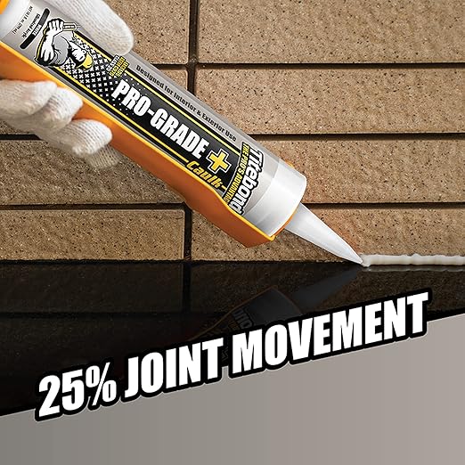 Titebond 10.1 Oz. Pro-Grade Plus Siliconized Acrylic Water-Based Caulk - White