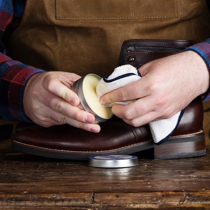 Cobbler's Choice Co. Finest Quality All Natural Leather Cream - Made with Triple Filtered BeesWax